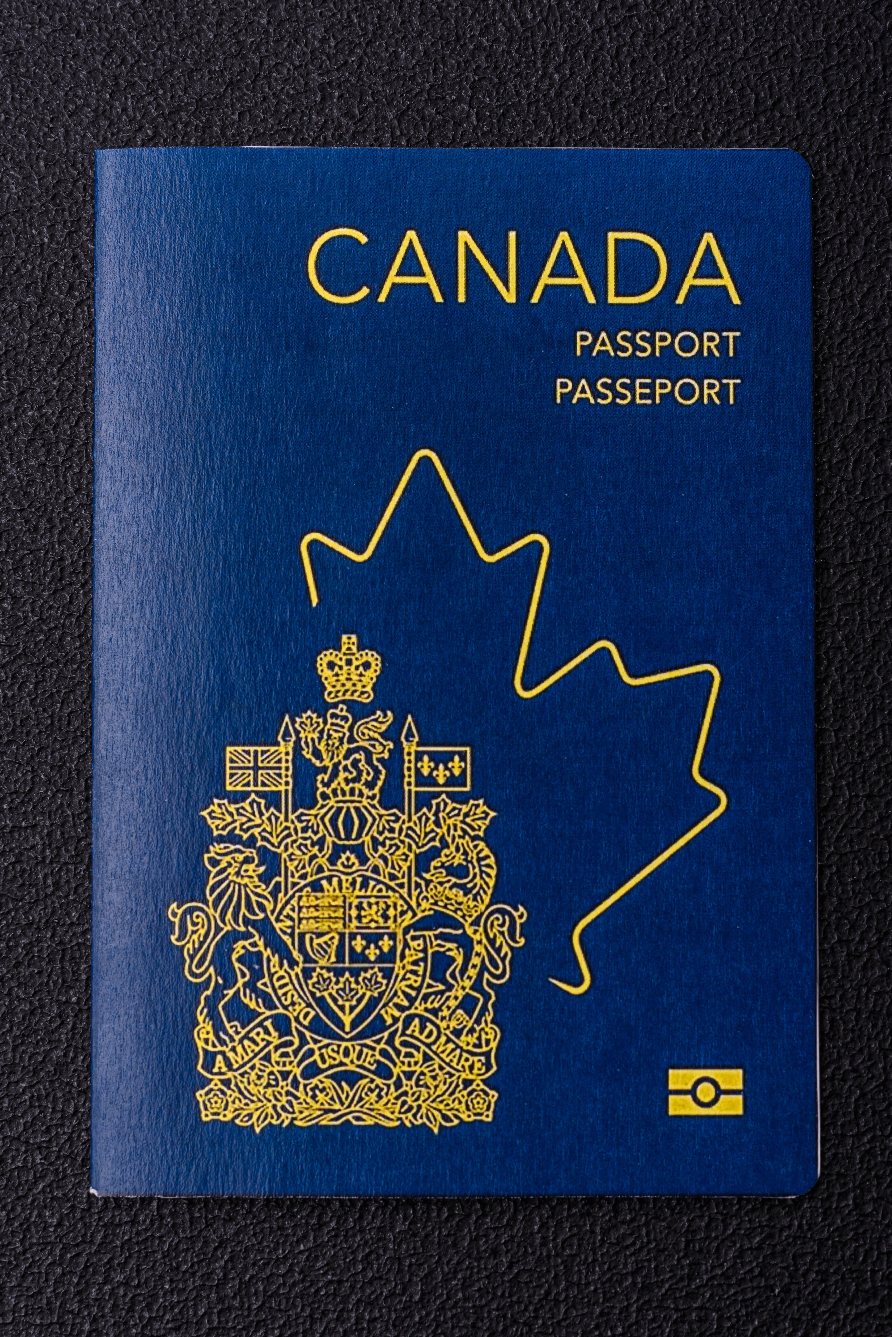 Canadian passport and immigration documents